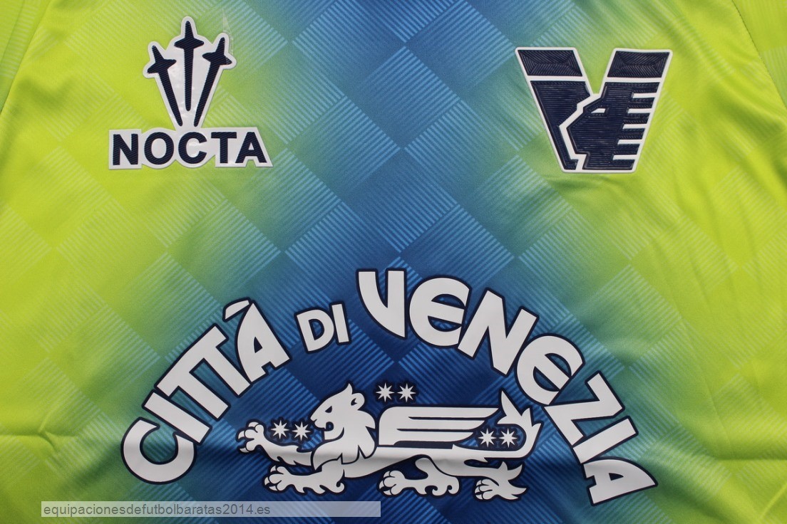 Nuevo Tailandia Portero Camiseta Venezia 24/25 Verde Baratas